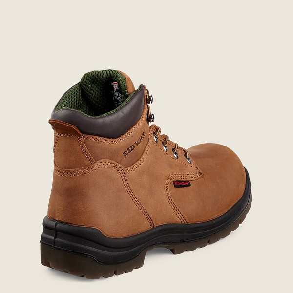 Safety Støvler Herre - Red Wing King Toe® - 6-Inch Toe - Brune - GTAUIJ-627